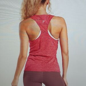 Gymshark Running Tank Medium Magenta Pink